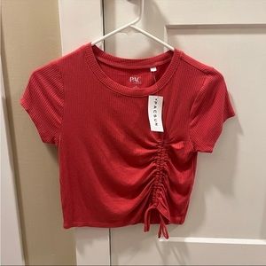 PacSun Short Sleeve Top Cropped Size Medium